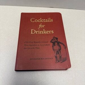 Jennifer McCartney Cocktails for Drinkers - Excellent Condition